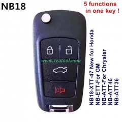 Keydiy NB18 Remote Key for KD900 KD900+ URG200  (5