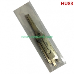 Original Lishi HU83 2-IN-1 Lock pick, for ignition lock, door lock, and decoder used for Peu-geot
