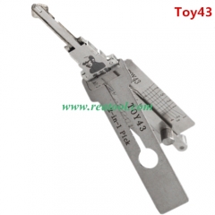 Original Lishi TOY43 2 in 1 locksmith tool ,decode