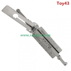 Original Lishi TOY43 2 in 1 locksmith tool ,decoder and lockpick combination