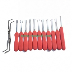 Red HUK 12pins lock pick tools , locksmith tools