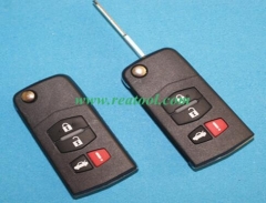 3+1 buttons key with blade for remote master wirel