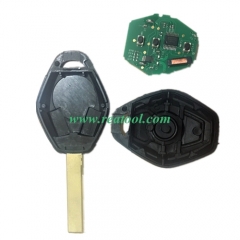 For BMW 5 Series CAS2 systerm remote 3 button with 868mhz with electric 46 chip