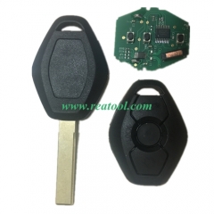 For BMW 5 Series CAS2 systerm remote 3 button with 868mhz with electric 46 chip