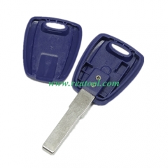 For  FIAT blue transponder key blank SIP22 blade -（can put TPX long chip)