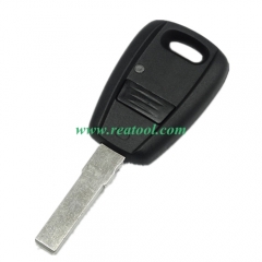 For FIAT 1 button remote key blank   in black colo