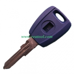 For Fiat transponder key shell in blue color