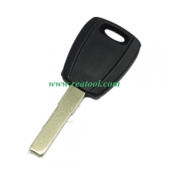 For Fiat transponder key shell in black color