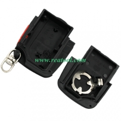 For Audi 2+1 buttons remote key blank part with small battery place