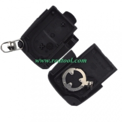 For Audi 2 buttons remote key blank part  with small battery place