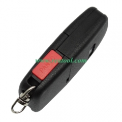 For Audi 3+1 buttons remote key shell with Small battery  1616 model