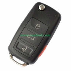 For Audi 3+1 buttons A8 Remote key blank