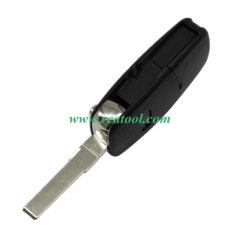 For Audi 3+1 buttons remote key shell with big battery  2032 model