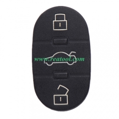 For Audi 3 button remtoe key pad
