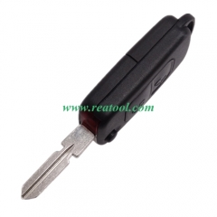 For Benz 2 button flip key blank with 4 track blade