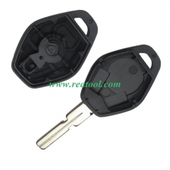 For BMW 3 button remote blank  with HU58 blade