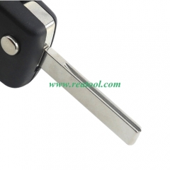 For Cit-roen 407 3 button  flip key blank with Light button 