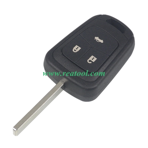 For Chevrolet 3 buttons remote key blank