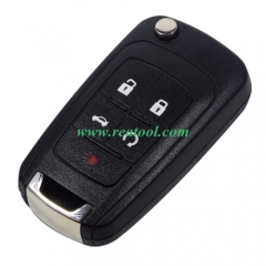 For Chevrolet 4+1 button key blank repalce original key