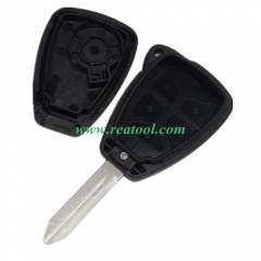 For Chry-sler / Dodge/  Jeep 3+1 Button Remote  Key Shell