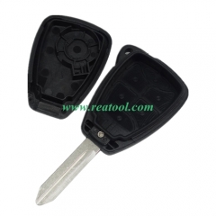 For Chry-sler / Dodge/  Jeep 2+1 Button Remote  Key Shell