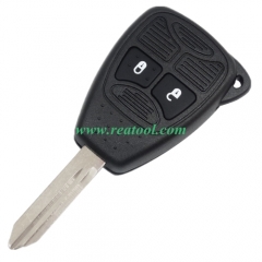 For Chry-sler / Dodge/  Jeep 2 Button Remote  Key 
