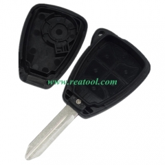 For Chry-sler / Dodge/  Jeep 2-Button Big Hole Remote Key Shell
