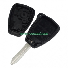 For Chry-sler / Dodge/  Jeep 3 Button Remote  Key Shell