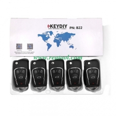 KEYDIY B22-3+1 For KD900/KD900+/URG200 Key Programmer B Series Remote Control