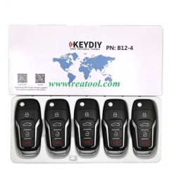 KEYDIY B12-4 For KD900/KD900+/URG200 Key Programmer B Series Remote Control