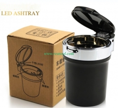 Car LED Ashtray Cigarette Ash Holder