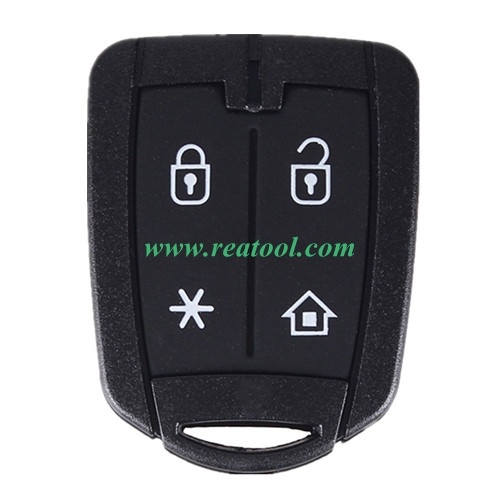 4 Buttons Car Key Case for  Old Positron Alarm Remote Key Shell