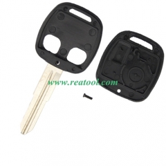 For Mit-subishi remote  key shell with left Blade