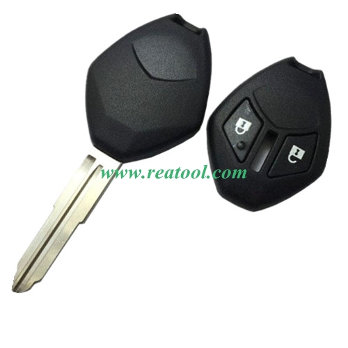 For Mit-subishi 2 buttons remote key shell with right blade