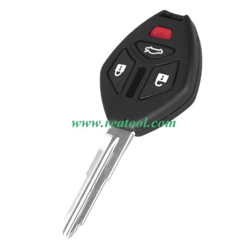 For Mit-subishi 3+1 buttons remote key shell with right blade