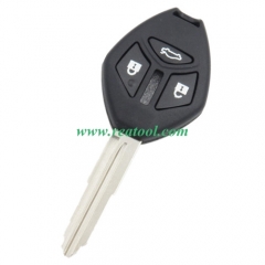 For Mit-subishi 3 buttons remote key shell with ri