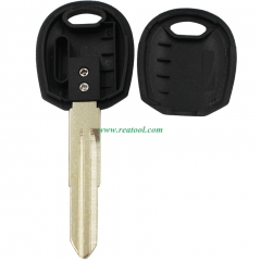 For KIA transponder key blank with left blade no logo