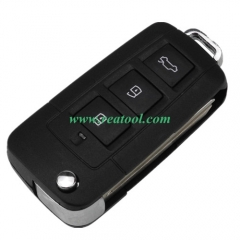 For Kia 3+1 buttons Modified folding remote key blank