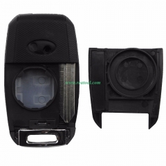 For KIA 3 button flip remote key blank with right blade