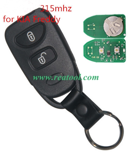 For Kia 2 buttons Freddy remote key with 315MHZ