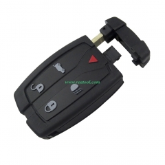 For Rangrover 5 button remote key blank with smart blade