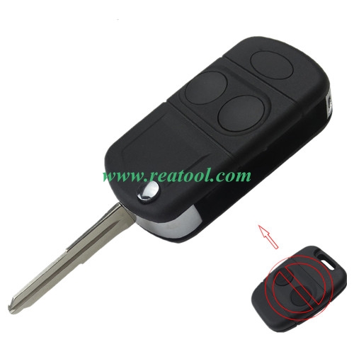 For Landrover 2 button flip remote key  blank (Can put chip inside)