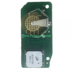 For Landrover keyless smart key 4+1 button 433MHZ with 7945 chip , Type49 (Hitag Pro)