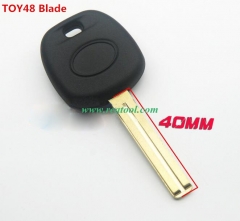 For LEXUS  Key shell with TOY48 blade(short blade)