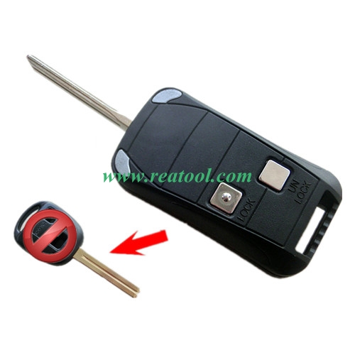For Lexus 2 buttons Modified folding remote key blank