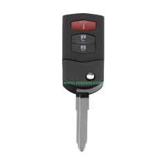 For Mazda 2+1 buttons  key shell replacement
