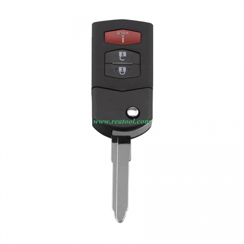 For Mazda 2+1 buttons  key shell replacement