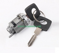 Car Ignition Lock Cylinder Switch with 2 Keys for 