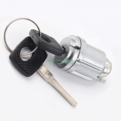 For M-ercedes-Ben-z Key Lock Set  Replacement Ignition Trunk Car Door Lock Core Barrel Switch Cylinder & 2 Keys
