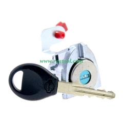  For N-issan new T-iida lock the left door Lock Cylinder With Car Key Locksmith Tools Training Car Lock